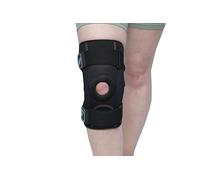 UK+ PRO CARE Neoprene Knee Brace with Parallel Straps, Adjustable Open Patella Knees Support For Men & Women, Relieves From Arthritis, Joint Pain, ACL, PCL, Injury, Meniscus Tears (Black, M(40-45cm))