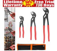 16" Large Plumbers Soft Grip Water Pump Pipe Pliers - 16 inch / 400mm - 1163