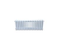UK Radiators 2436BTU H302mm x W791mm White 4 Column Horizontal Traditional Cast-Iron Style Radiator Bircham