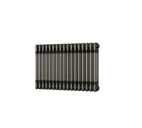 Uk Radiators 2825Btu H500mm X W777mm Raw Metal 3 Column Horizontal Traditional Cast-Iron Style Radiator Alpha