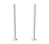 UK Radiators 300mm x 18mm Brass Pipe Sleeves - 2 Pack Radiator Pipe Covers