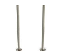 UK Radiators 300mm x 18mm Brass Pipe Sleeves - 2 Pack Radiator Pipe Covers