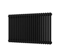 Uk Radiators 3388Btu H600mm X W988mm Black 2 Column Horizontal Traditional Cast-Iron Style Radiator Alpha