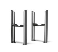 UK RADIATORS- Alpha Column Radiator Feet - 3 Column Raw Metal - Sturdy Support for Radiators - Enhance Stability and Style - Easy Installation