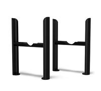 UK RADIATORS- Alpha Column Radiator Feet - 4 Column Black - Sturdy Support for Radiators - Enhance Stability and Style - Easy Installation