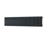 Uk Radiators Alpha Triple Column Horizontal Traditional Cast-Iron Style Radiator Anthracite Btu3153 - (H) 300 X (W) 1355mm