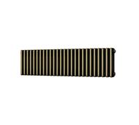 Uk Radiators Alpha Triple Column Horizontal Traditional Cast-Iron Style Radiator Antique Brass Btu2740 - (H) 300 X (W) 1177mm