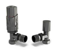 UK Radiators Angeled Thermostatic Radiator Valve 1/2" x 15mm - Talus Bold