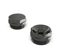 Uk Radiators Black Nickel Radiator Bleed Valve & Blanking Plug Talus