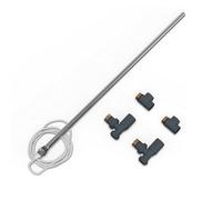 Uk Radiators Dual Fuel Towel Rail Kit 600W Standard Anthracite Talus