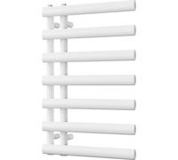 Uk Radiators Elyan Elliptical Tube Heated Bathroom Towel Rail White Btu1150 - (H) 766 X (W) 500mm
