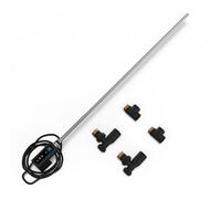 Uk Radiators Inow+ Dual Fuel Towel Rail Kit Thermostatic Wifi Black - 600W