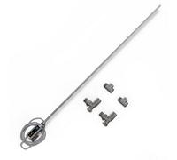 Uk Radiators Inow+ Dual Fuel Towel Rail Kit Thermostatic Wifi Chrome - 900W