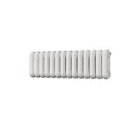 Uk Radiators Sherwood Double Column Round Tube Horizontal Traditional Cast-Iron Style Radiator White Btu1764 - (H) 300 X (W) 993mm