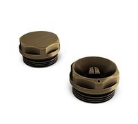 UK RADIATORS - Talus Radiator Bleed Valve Blanking Plug - Efficient Heating Solution - Easy Installation - (Antique Brass)