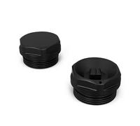 UK RADIATORS - Talus Radiator Bleed Valve Blanking Plug - Efficient Heating Solution - Easy Installation - (Black)