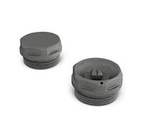 UK RADIATORS - Talus Radiator Bleed Valve Blanking Plug - Efficient Heating Solution - Easy Installation - (Natural Pewter)
