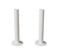 UK Radiators White Radiator Pipe Sleeve - Gloss White Finish - 130mm Brass Pipe Sleeves - Perfect Addition to Any Interior Design