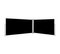 vidaXL Retractable Side Awning Cream 160x600 cm UK