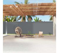 UK Retractable Side Awning,vidaXL Balcony Windscreen Patio Sun Protection Screen