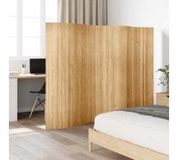 vidaXL Room Divider Bamboo 250x165cm Natural Privacy Screen Partition Blind