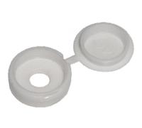 UK Safety Signs & Products Centurion Hinged Screw Cover Caps, White Pack of 20, Multi-Colour
