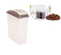 UK SALES STORE 25L Large Pet Food Container Dog Cat Pet Storage Bin Clear to See Contents Storage Bin