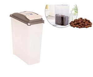 UK SALES STORE 25L Large Pet Food Container Dog Cat Pet Storage Bin Clear to See Contents Storage Bin
