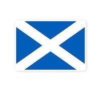 UK Scotland British Scots Saint Andrew Saltire Flag Sticker (XL Size: 28cm x 20cm)