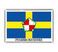 UK SCOTLAND & WALES - SCOTTISH & WELSH HISTORIC COUNTY FLAGS Fridge Magnets
