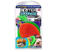 UK Seller New Multi-Purpose Silicone Mildew-Free Sponge Scrubber (Pack of 3)