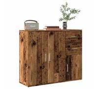 (old wood) vidaXL Sideboard Home Storage Side Cabinet Cupboard Highboard Engineered Wood