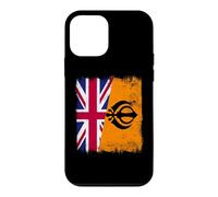 UK Sikh Flag Punjabi Khalsa Pride Design Case for iPhone 12 mini