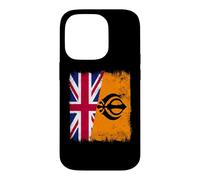 UK Sikh Flag Punjabi Khalsa Pride Design Case for iPhone 14 Pro