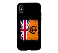 UK Sikh Flag Punjabi Khalsa Pride Design Case for iPhone X/XS