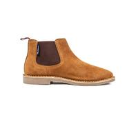 (UK Size 10) Ben Sherman Garcia Men's Suede Retro Smart Classic Slip-On Chelsea Ankle Boots