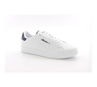 (UK Size 10, White/Navy) ellesse Men's LS292S Cupsole Classic Stylish Comfort Lace Up Sneaker Trainers