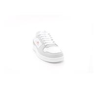 (UK Size 8, White/Grey) ellesse Ladies Nole Cupsole 1053 Classic Stylish Comfort Lace Up Sneaker Trainer