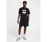 (UK Size L, Black) Nike Air Max90 Men's Cotton Crew Neck Pull On Regular Fit Short Sleeve T-Shirt
