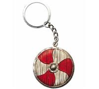 UK Souvenirs And Gifts Viking Shield Keyring Warrior Battle Fighter Nordic Keychain Fob Bag Pagan Gift