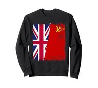 UK Soviet Union Flag British USSR Heritage Sweatshirt