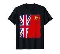 UK Soviet Union Flag British USSR Heritage T-Shirt