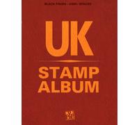 UK Stamp Album: With beautiful aesthetic black pages and more than 4300 spaces to sort and display your philately collection. Ideal for beginner adult collectors and kids