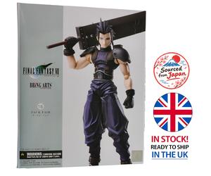 (UK STOCK) Final Fantasy VII Bring Arts Zack Fair Action Figure Square Enix NEW