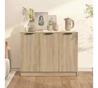 (sonoma oak) vidaXL Sideboard Engineered Wood Cupboard Home Storage Cabinet Multi Colours