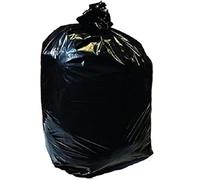 Uk Store 247 Heavy Duty Bin Bags Black - Heavy Duty General Waste 80Litre 15kg Refuse Sacks Bin Liners Bin Bags (50)