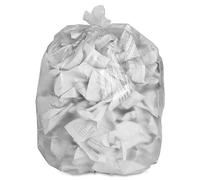 Uk Store 247 Pack of 20 Large Strong Clear Plastic Polythene Bin Liners Bags Sacks Size 18 x 29 x 39 Refuse Rubbish Waste Recycling Dustbin