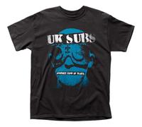 UK Subs Another Kind of Blues Men's T-Shirt Unisex Black Tee Clothing M