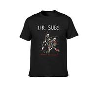 UK Subs Diminished Responsibility Men's T-Shirt Unisex Black Tee Clothing 3XL