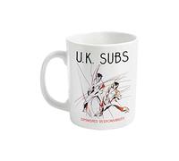 UK Subs Mug Diminished Responsibility Band Logo Official White Boxed One Size